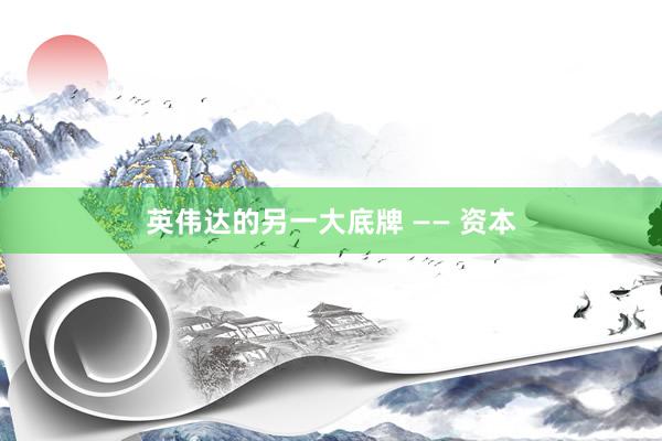 英伟达的另一大底牌 —— 资本